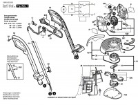 Bosch 0 600 825 042 ART 30 D Lawn Edge Trimmer 230 V / GB Spare Parts ART30D